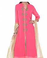 Bright Pink Chiffon Suit- Indian Dress