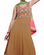 Brown Georgette Suit- Indian Semi Party Dress