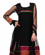 Black Net Suit- Indian Semi Party Dress