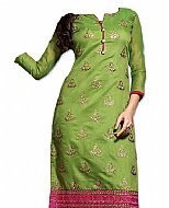 Green Georgette Suit- Indian Semi Party Dress