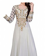 Off-white Chiffon Suit- Indian Dress