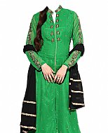 Green/Black Chiffon Suit- Indian Dress