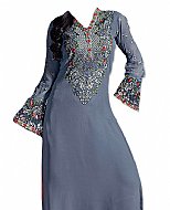 Blueberry Georgette Suit- Indian Clothes