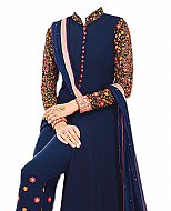 Blue Georgette Suit- Indian Dress