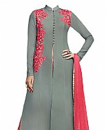 Grey Georgette Suit- Indian Dress