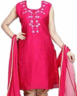 Hot Pink Silk Suit- Indian Dress