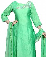 Sea Green Silk Suit- Indian Dress