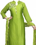 Apple Green Silk Suit- Indian Dress