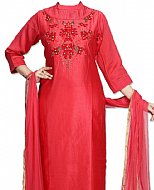 Carrot Silk Suit- Indian Dress