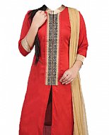 Red Georgette Suit- Indian Dress