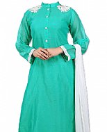 Sea Green Chiffon Suit- Indian Dress