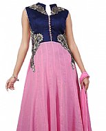 Blue/Pink Chiffon Suit- Indian Dress