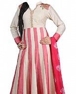 White/Pink Georgette Suit- Indian Dress