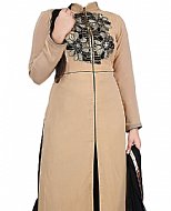 Beige Chiffon Suit- Indian Dress