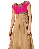 Pink/Beige Georgette Suit