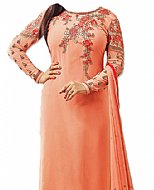 Peach Georgette Suit- Indian Dress