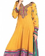 Gold Yellow Georgette Suit