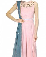 Pink Georgette Suit- Indian Semi Party Dress