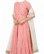 Tea Pink Georgette Suit- Indian Semi Party Dress