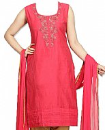 Hot Pink Silk Suit- Indian Dress