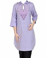 Lilac Georgette Suit- Indian Semi Party Dress