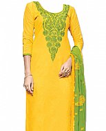 Yellow/Green Georgette Suit- Indian Dress