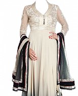 Off-white/Grey Chiffon Suit- Indian Dress