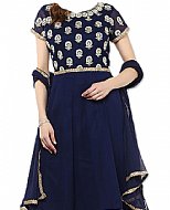 Blue Chiffon Suit- Indian Dress