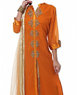 Rust Chiffon Suit- Indian Dress