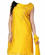 Yellow Silk Suit- Indian Dress