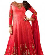 Magenta Chiffon Suit- Indian Dress