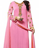 Pink Georgette Suit- Indian Semi Party Dress