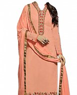 Peach Georgette Suit- Indian Dress