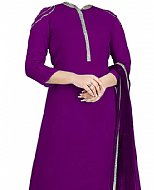 Indigo Georgette Suit- Pakistani Casual Clothes