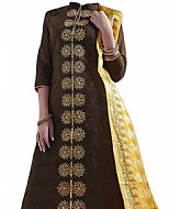 Dark Brown Georgette Suit- Indian Dress