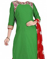 Green Georgette Suit- Indian Dress