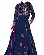 Blue Georgette Suit