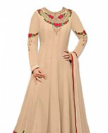 Ivory Georgette Suit- Indian Semi Party Dress