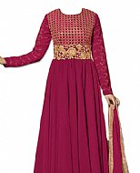 Magenta Georgette Suit