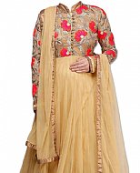 Skin Chiffon Suit- Indian Semi Party Dress