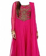 Hot Pink Chiffon Suit- Indian Dress