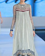 Sky Blue Chiffon Suit- Pakistani Formal Designer Dress