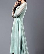 Light Sea Green Chiffon Suit