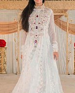 White Net Suit- Pakistani Party Wear Dress