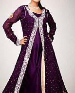 Indigo Chiffon Suit- Pakistani Formal Designer Dress