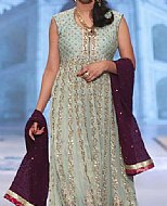 Light Turquoise Chiffon Suit- Pakistani Party Wear Dress