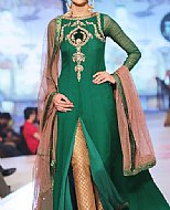 Green Chiffon Suit