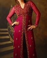 Magenta Chiffon Suit- Pakistani Formal Designer Dress