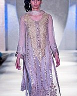 Lilac Chiffon Suit- Pakistani Party Wear Dress