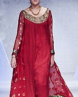 Magenta Chiffon Suit- Pakistani Party Wear Dress